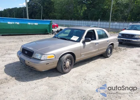 2011 Ford Crown Victoria Police Interceptor из США, поврежденный, VIN 2FABP7BV3BX148871